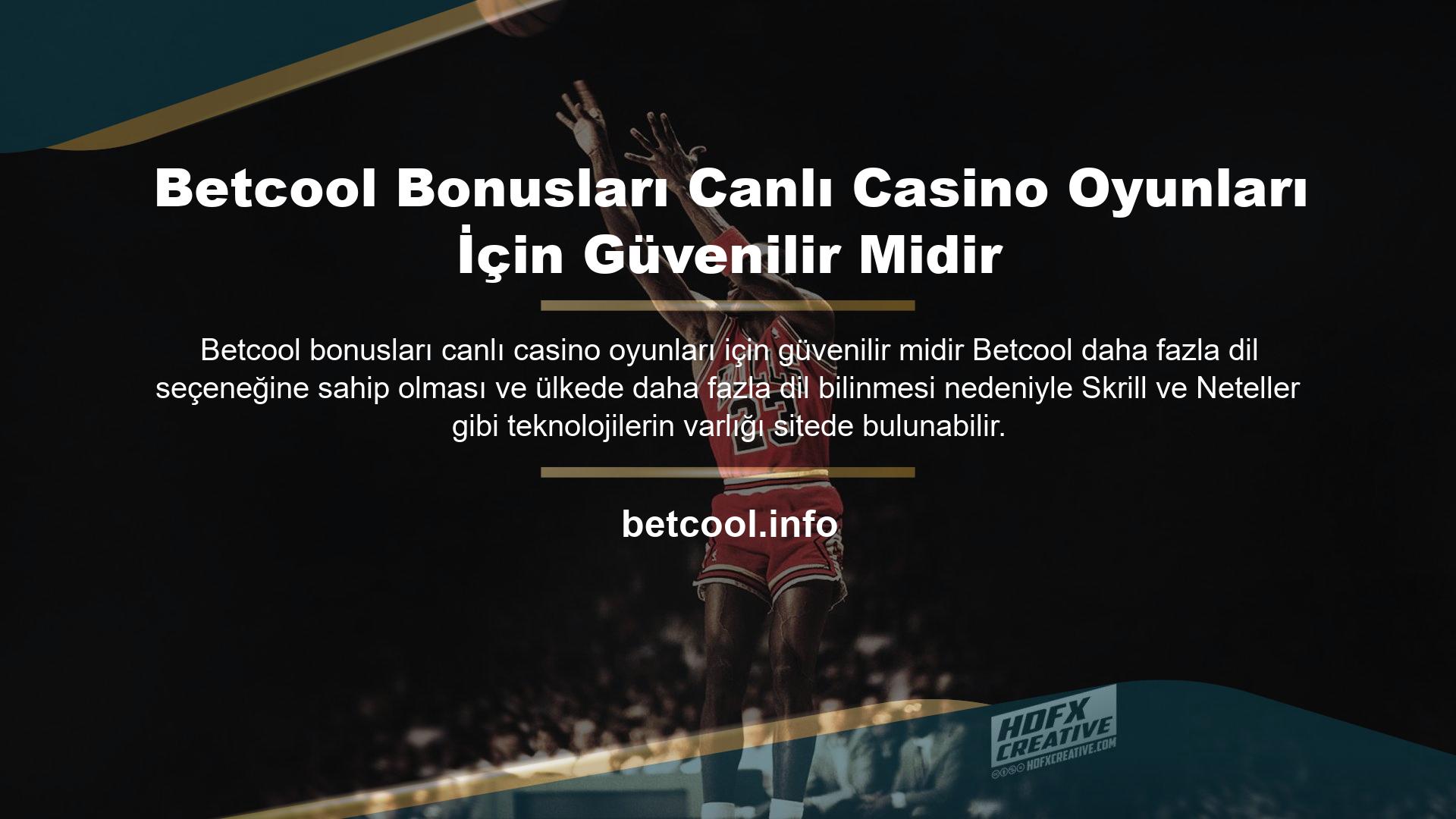 Betcool Bonusları Canlı Casino Oyunları İçin Güvenilir Midir
