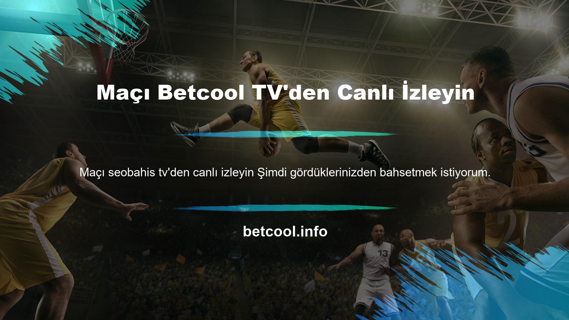 Maçı Betcool TV'den Canlı İzleyin