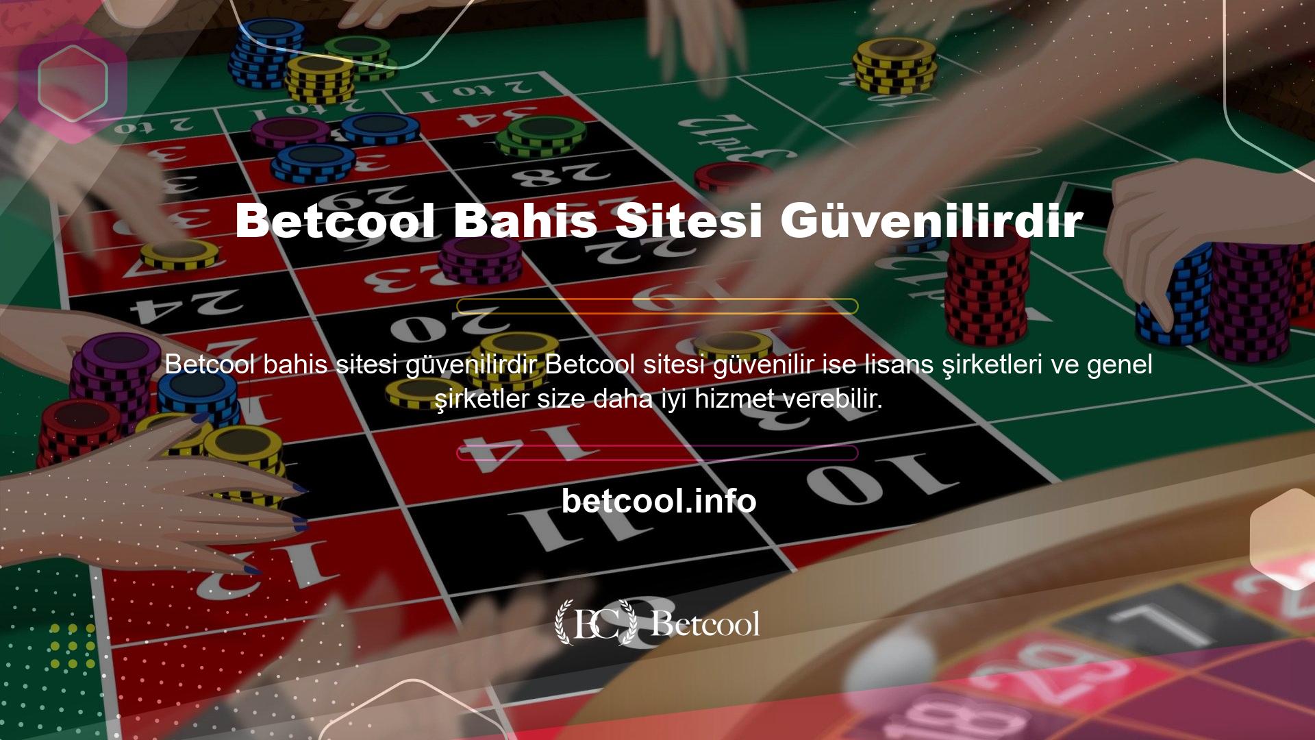 Bu siteler arasında Betcool yıllardır oyun severler için sağlam bir hizmet olmuştur
